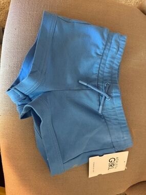 Athleta Girl Cobalt Blue Active Drawstring Shorts